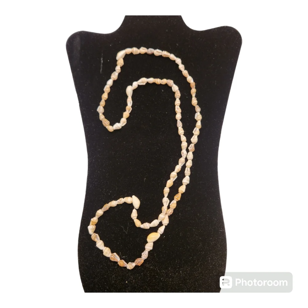 Nwt Seashell Necklace Handmade - Picture 2 of 2